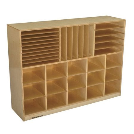 CHILDCRAFT Store-and-Stack Storage Unit, 47-3/4 x 13 x 36 Inches 25361